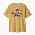 Koszulka męska Patagonia Cap Cool Daily Great Waves limestone yellow - light limestone yellow x-dye 2