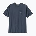 Koszulka męska Patagonia Boardshort Logo Pocket Responsibili summit blue
