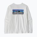 Longsleeve damski Patagonia P-6 Logo Responsibili-Tee LS fiber white 2