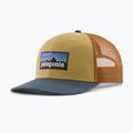 Czapka z daszkiem Patagonia P-6 Logo Trucker Hat lynx tan