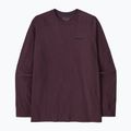 Longsleeve męski Patagonia P-6 Logo Responsibili berry fig