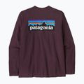Longsleeve męski Patagonia P-6 Logo Responsibili berry fig 2