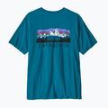 Koszulka męska Patagonia Fitz Roy Foothills glacial blue 2