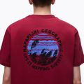 Koszulka męska Napapijri S-Vignonil Back tibetan red R1E 4