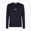 Longsleeve męski icebreaker Merino 150 Tech Lite Road To Cook midnight navy 6