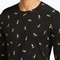 Longsleeve termoaktywny męski icebreaker Merino 200 Oasis Crewe Snow Day black/peridot/aop 6