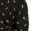 Bluza termoaktywna męska icebreaker Merino 200 Oasis Crewe Snow Day black/peridot/aop 7