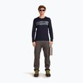 Longsleeve termoaktywny męski icebreaker Merino 200 Oasis Crewe Elevation Line midnight navy 4