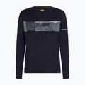Bluza termoaktywna męska icebreaker Merino 200 Oasis Crewe Elevation Line midnight navy 7