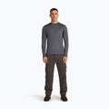 Longsleeve trekkingowy męski icebreaker Merino 125 Cool-Lite Sphere III Tee midnight navy heather 2