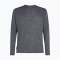 Longsleeve trekkingowy męski icebreaker Merino 125 Cool-Lite Sphere III Tee midnight navy heather 6