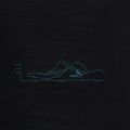 Koszulka męska icebreaker Merino Blend 125 Cool-Lite Sphere Trail black 3