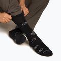 Skarpety męskie icebreaker Merino Ultralight Crew Camp Ess black/alloy 3