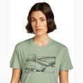 Koszulka damska icebreaker Merino 150 Tech Lite Crop The Climb seaglass 5