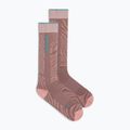 Skarpety narciarskie damskie Icebreaker Merino Ski+ Light OTC Mountain Contour summit/blush/hydro 2