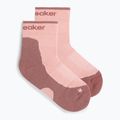 Skarpety damskie icebreaker Merino Hike+ Light Mini blush/summit 2