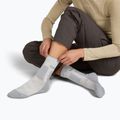 Skarpety damskie icebreaker Merino Hike+ Medium Crew blizzard heather/alloy 3