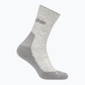 Skarpety damskie icebreaker Merino Hike+ Light Crew blizzard heather/alloy