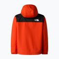 Kurtka przeciwdeszczowa dziecięca The North Face Antora lava red 7