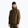 Kurtka przeciwdeszczowa dziecięca The North Face Whiton 3L taupe green