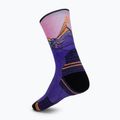 Skarpety damskie Smartwool Hike Mountain Sunrise Print Crew deep navy 2