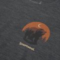 Koszulka męska Smartwool Lunar Bear Active SS Graphic Tee charcoal heather 3