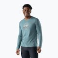 Longsleeve męski Smartwool Wander Valley Active Long Sleeve Graphic Tee dusty tea