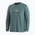Longsleeve męski Smartwool Wander Valley Active Long Sleeve Graphic Tee dusty tea 3
