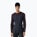 Bluza termoaktywna męska Smartwool Classic Thermal Merino Base Layer Colorblock Crew Boxed mink/charcoal