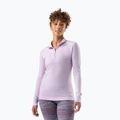 Bluza termoaktywna damska Smartwool Classic Thermal Merino Base Layer 1/4 Zip Boxed lavender sky heather
