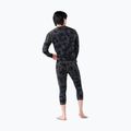 Spodnie termoaktywne męskie Smartwool Classic Thermal Merino Base Layer 3/4 Bottom Boxed black tie dye/hny gold 2