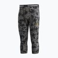 Spodnie termoaktywne męskie Smartwool Classic Thermal Merino Base Layer 3/4 Bottom Boxed black tie dye/hny gold 4