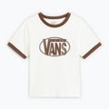 Koszulka damska Vans Center Chest Ringer Tee egret
