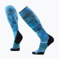 Skarpety narciarskie Smartwool Ski Targeted Cushion Storm Peak Print OTC nightfall blue