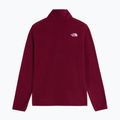 Bluza polarowa damska The North Face Glacier Fleece 1/4 Zip burgundy crush 5