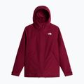 Kurtka 3w1 damska The North Face Carto Mono Triclimate Hooded burgundy crush