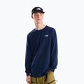 Longsleeve trekkingowy męski The North Face Evolution Simple Dome Regular LS Tee summit navy