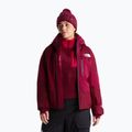 Kurtka narciarska damska The North Face Powstar burgundy crush 4