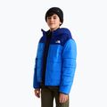 Kurtka ocieplana dziecięca The North Face Reversible Shasta FZ Hooded active blue/bol 4