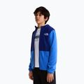 Bluza polarowa dziecięca The North Face Teen Glacier Full Zip Hoodie bold blue/activ blue 3