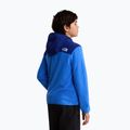 Bluza polarowa dziecięca The North Face Teen Glacier Full Zip Hoodie bold blue/activ blue 4