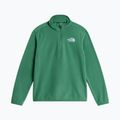 Bluza polarowa dziecięca The North Face Teen Glacier 1/4 Zip dimmed algae 4