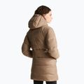 Płaszcz puchowy damski The North Face Hydrenalite City Down Hooded garnet 3