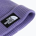 Czapka zimowa The North Face Logo Box Cuffed grounded plum 2