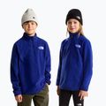 Bluza polarowa dziecięca The North Face Teen Glacier 1/4 Zip bold blue
