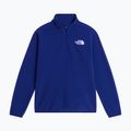 Bluza polarowa dziecięca The North Face Teen Glacier 1/4 Zip bold blue 4