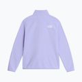 Bluza polarowa dziecięca The North Face Teen Glacier 1/4 Zip pale plum 5