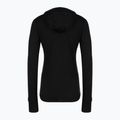 Bluza trekkingowa damska Icebreaker Merino 300 Realfleece Descender Zip Hoodie black 2