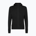 Bluza trekkingowa męska Icebreaker Merino 300 Realfleece Descender Zip Hoodie black 10