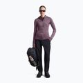 Bluza trekkingowa damska Icebreaker Merino 200 Realfleece Descender Half Zip Hoodie grey plum 2